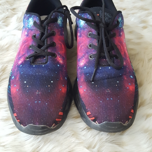 🌙YES WE VIBE Aztec Galaxy Shoes - Picture 3 of 11